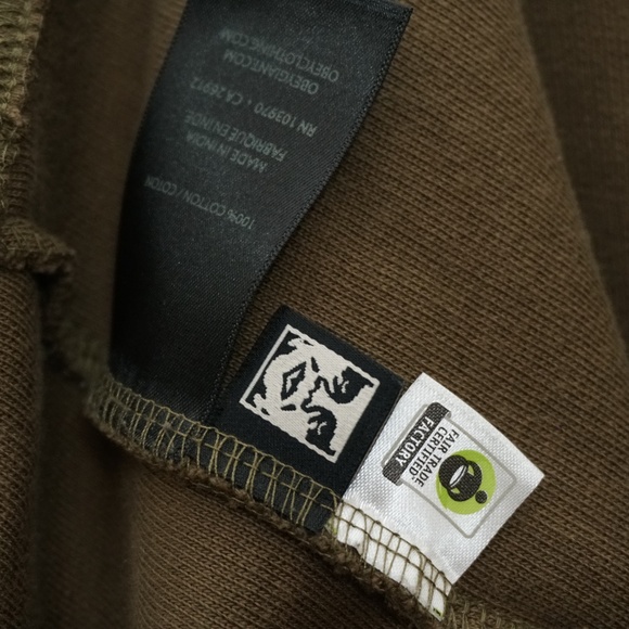 ❌SOLD❌Obey Prospect M Hoodie Olive Green Light - Picture 2 of 6
